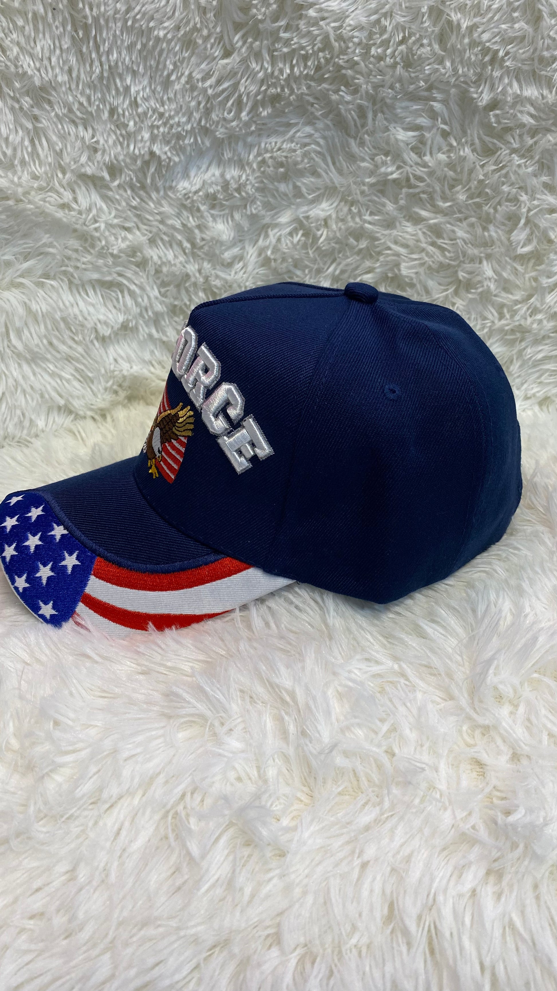 US Air Force Blue hat - Crazy Kat Design Co