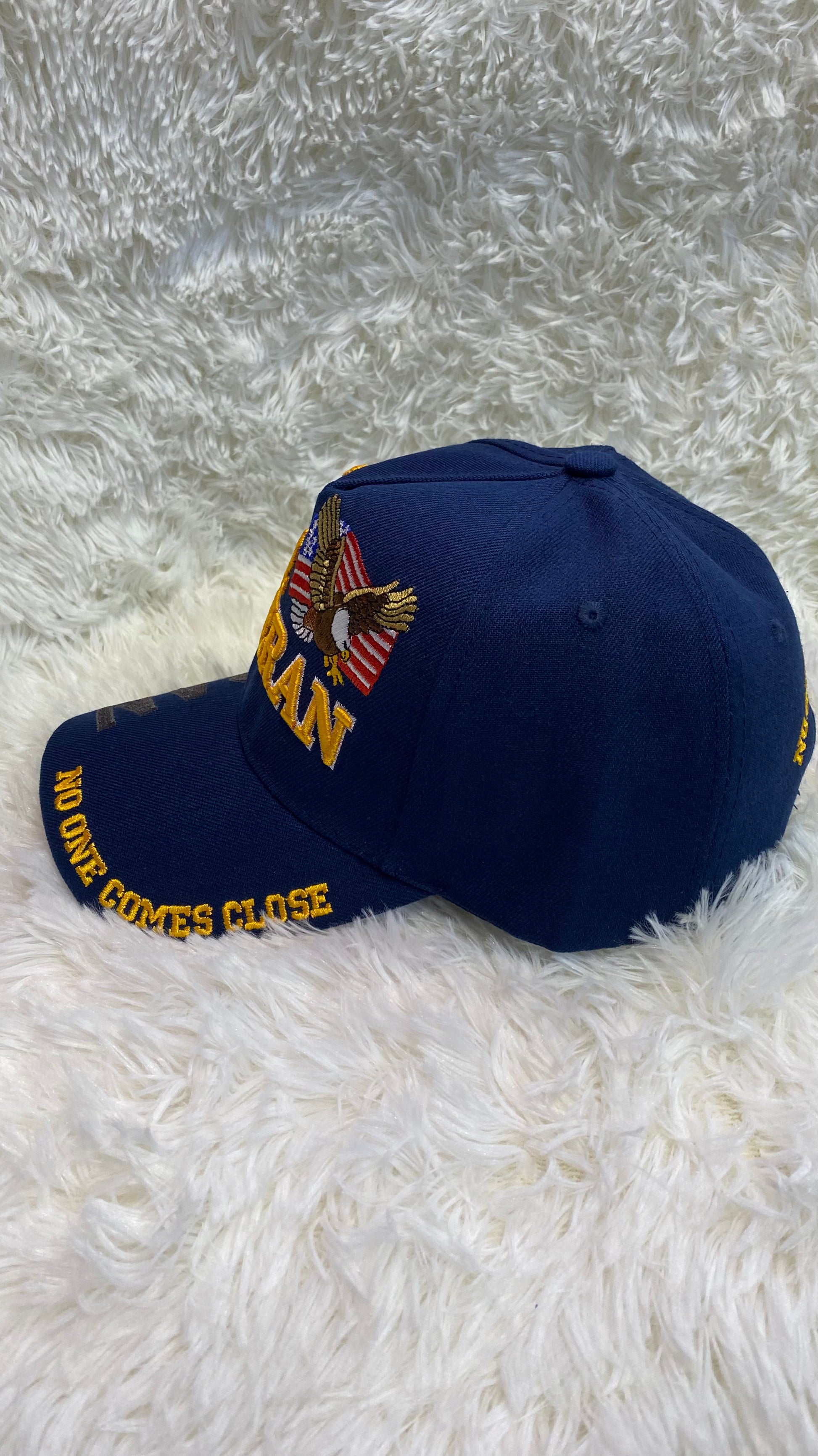 US Air Force Veteran Blue hat - Crazy Kat Design Co