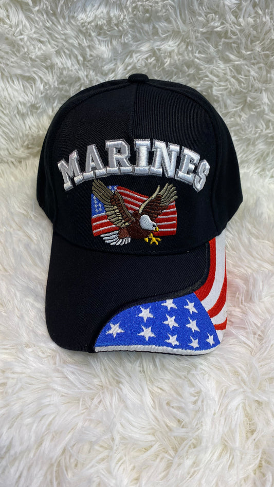 MARINES HAT - Crazy Kat Design Co