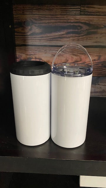 CUSTOMIZABLE CAMPING HOT AND COLD TUMBLER