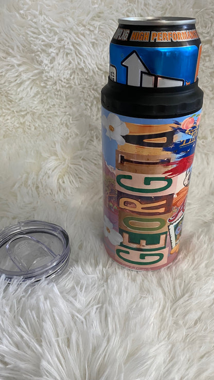 CUSTOMIZABLE REPRESENT STATE OF GEORGIA TUMBLER - Crazy Kat Design Co