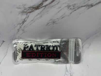 PATRIOT EDITION METAL EMBLEM - Crazy Kat Design Co