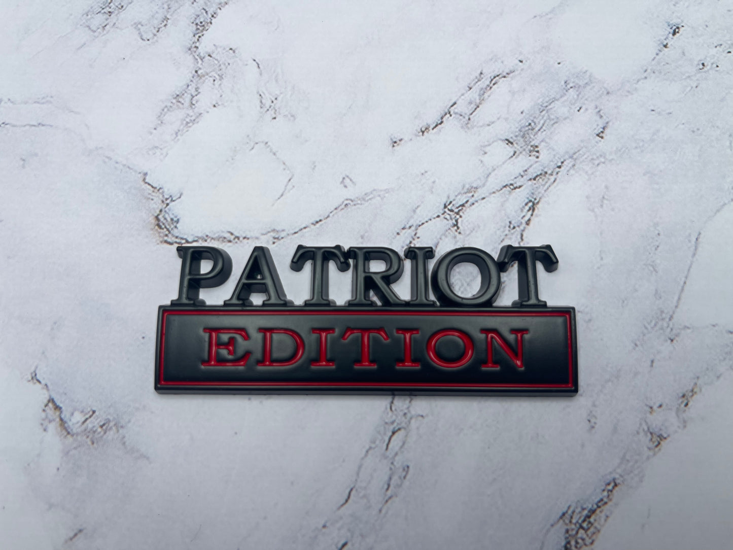 PATRIOT EDITION METAL EMBLEM - Crazy Kat Design Co