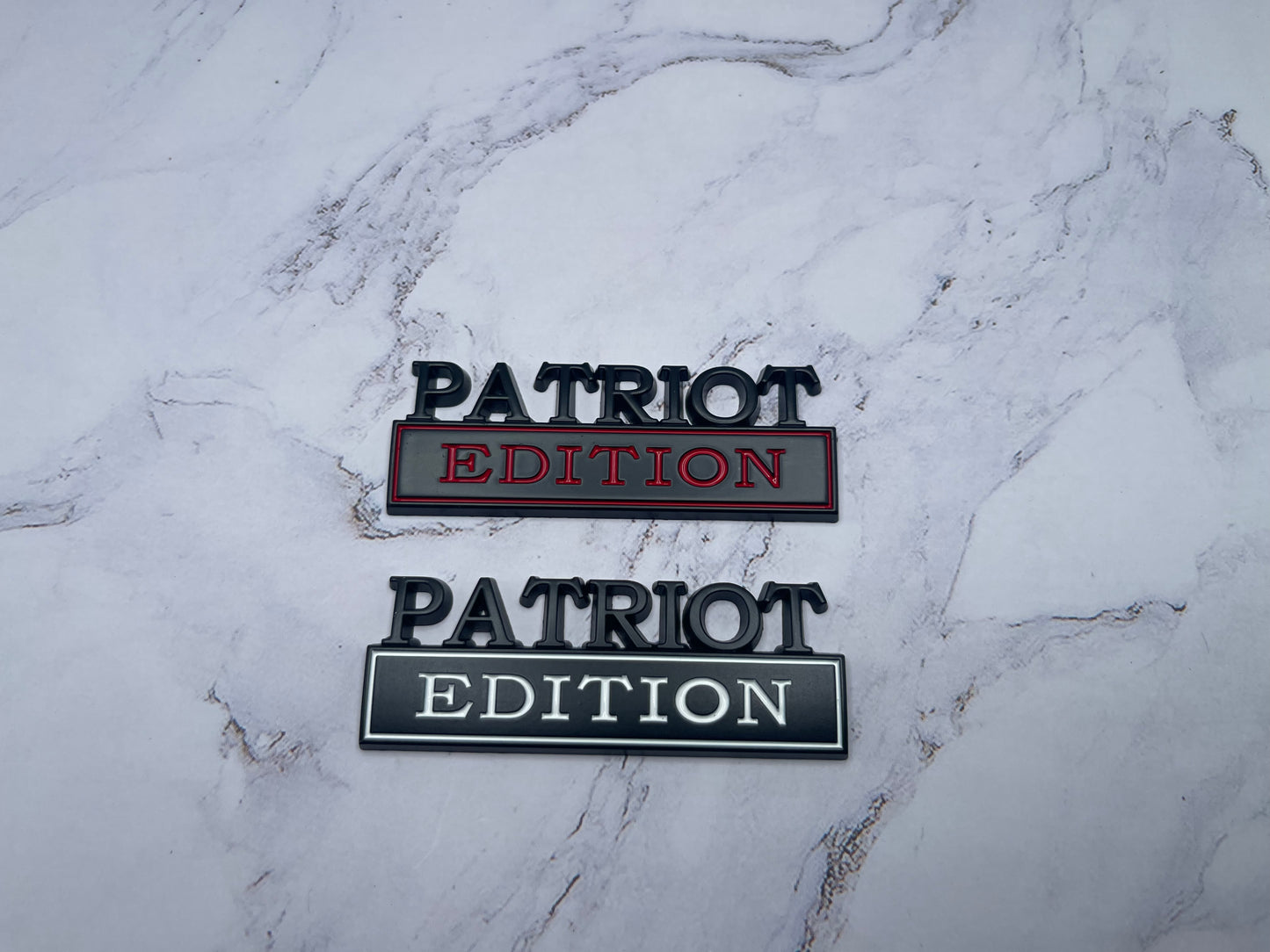 PATRIOT EDITION METAL EMBLEM - Crazy Kat Design Co