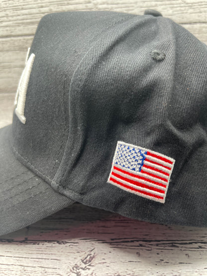 USA Baseball Cap Polo Style Adjustable Embroidered Dad Hat with American Flag for Men and Women - Crazy Kat Design Co