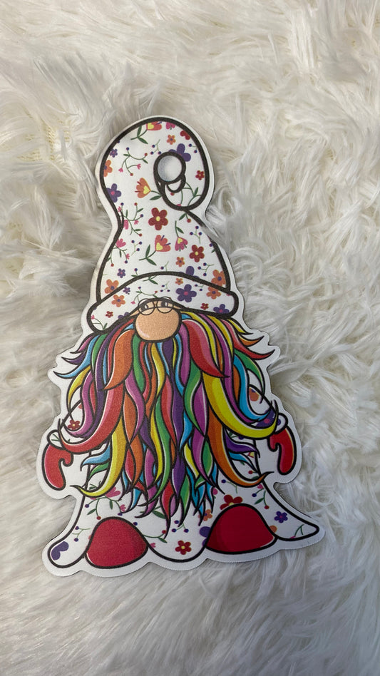 GNOMES DYE CUT BUMPER/ CAR MAGNET - Crazy Kat Design Co