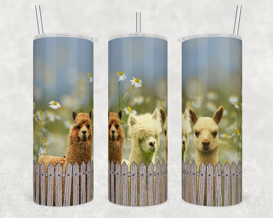 CUSTOMIZABLE ALPACA HOT AND COLD TUMBLERS - Crazy Kat Design Co