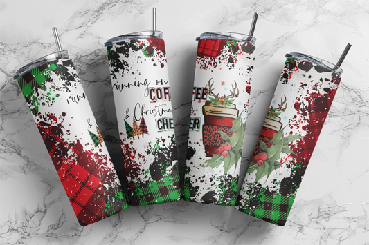 CUSTOMIZABLE CHRISTMAS CHEER HOT AND COLD TUMBLERS - Crazy Kat Design Co