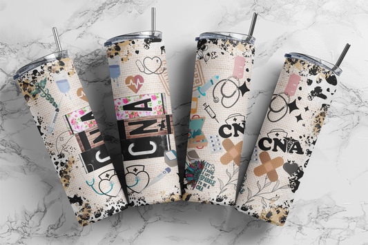 CUSTOMIZABLE CNA HOT AND COLD TUMBLER - Crazy Kat Design Co