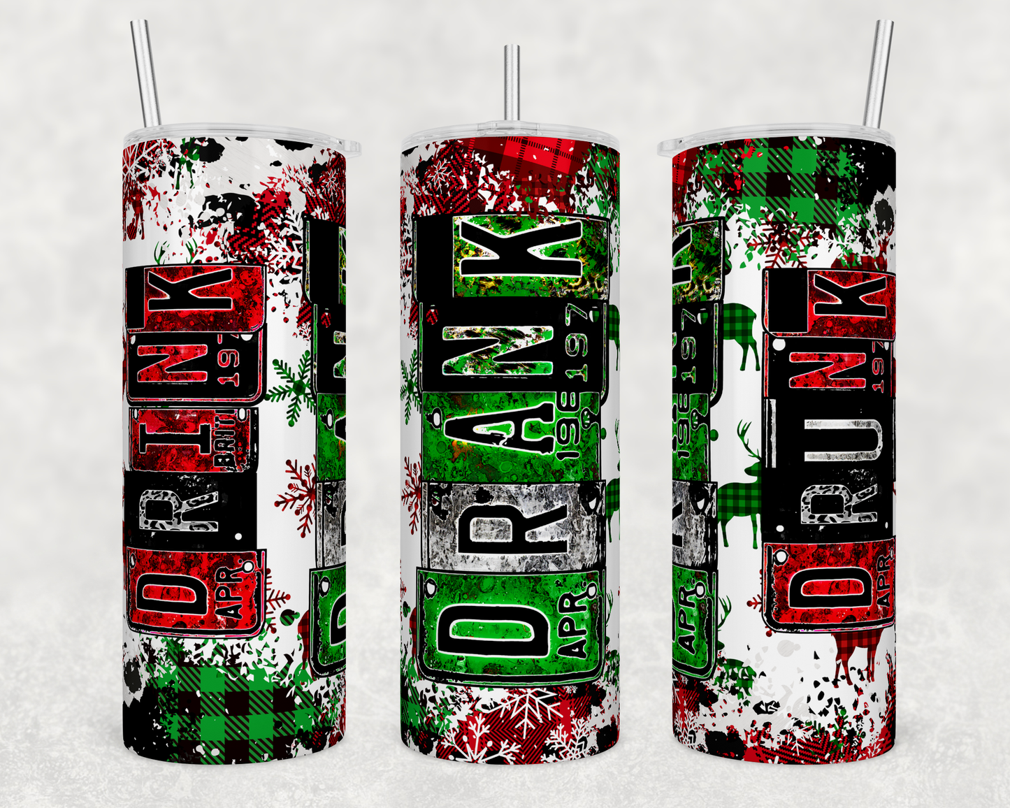 CUSTOMIZABLE DRINK DRANK DRUNK HOT AND COLD TUMBLERS