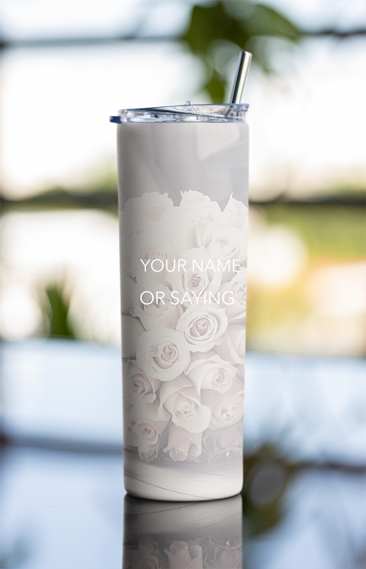 CUSTOMIZABLE BRIDE, MAID OF HONOR, BRIDESMAID HOT AND COLD TUMBLER