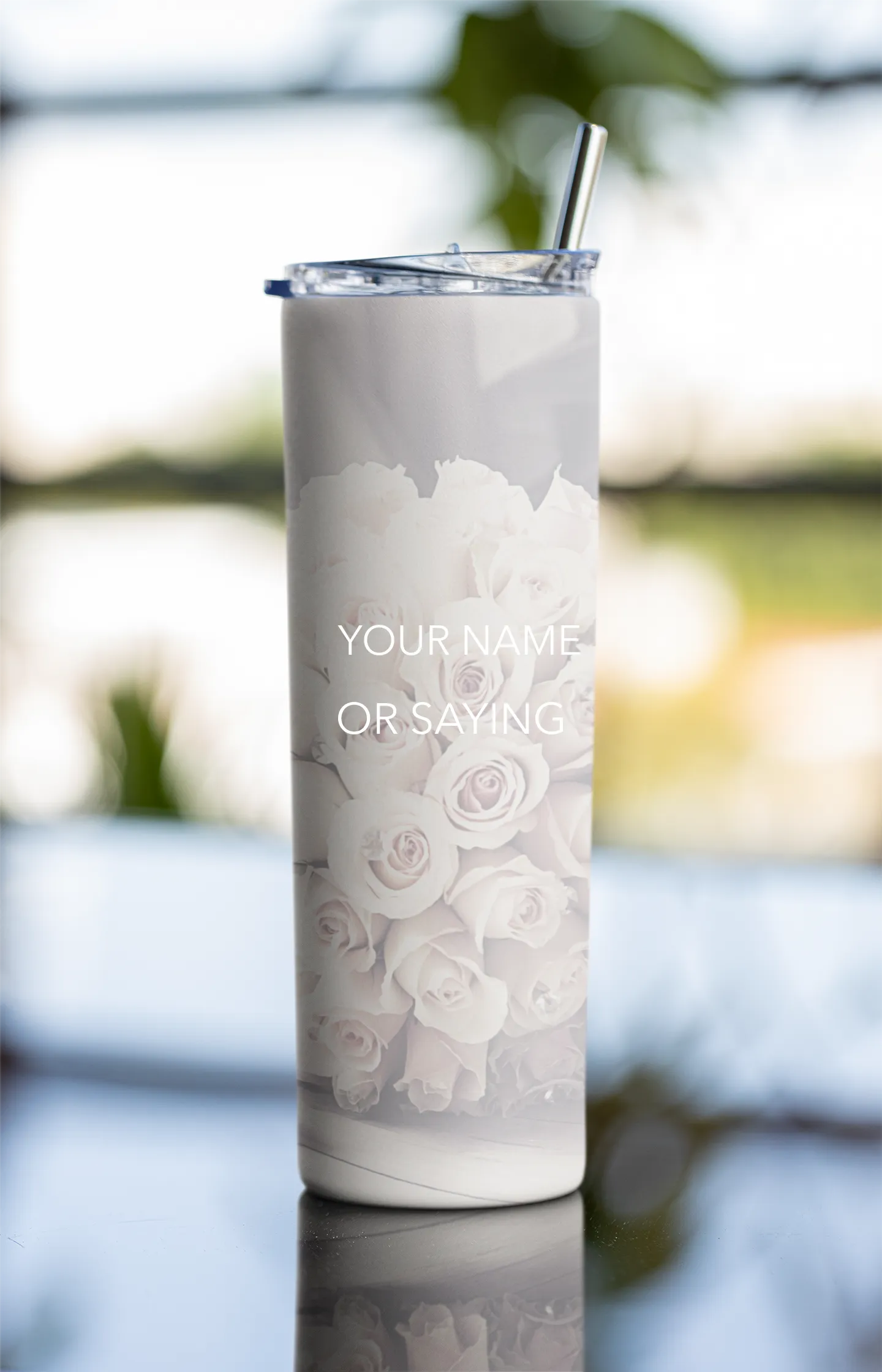 CUSTOMIZABLE BRIDE, MAID OF HONOR, BRIDESMAID HOT AND COLD TUMBLER - Crazy Kat Design Co