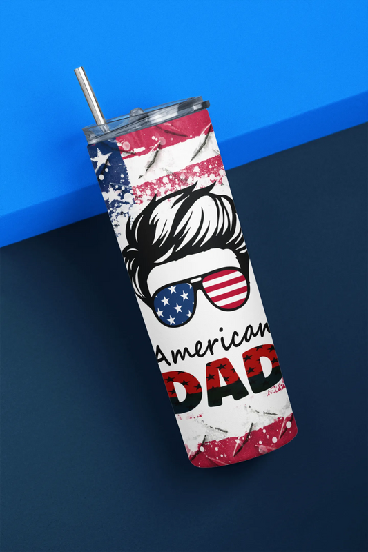 CUSTOMIZABLE AMERICAN DAD HOT AND COLD TUMBLER - Crazy Kat Design Co