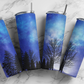 CUSTOMIZABLE MOON IN THE NIGHT SKY HOT AND COLD TUMBLER