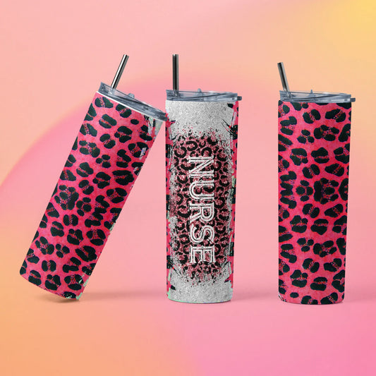 CUSTOMIZABLE Team NURSE life INSPIRED HOT AND COLD TUMBLER - Crazy Kat Design Co