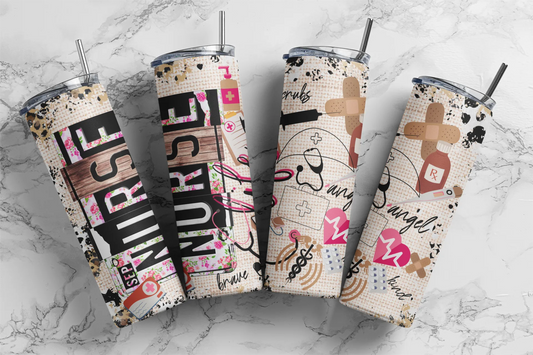 CUSTOMIZABLE NURSE HOT AND COLD TUMBLERS - Crazy Kat Design Co