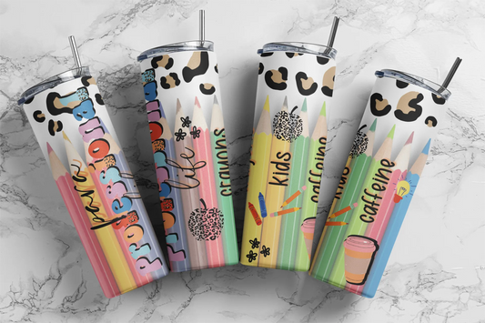 CUSTOMIZABLE PARAPROFESSIONAL HOT AND COLD TUMBLERS - Crazy Kat Design Co