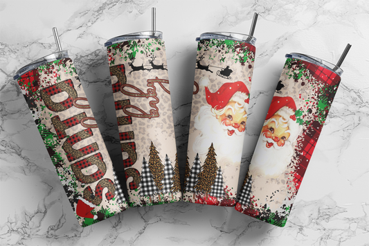 CUSTOMIZABLE SANTA BABY HOT AND COLD TUMBLER - Crazy Kat Design Co